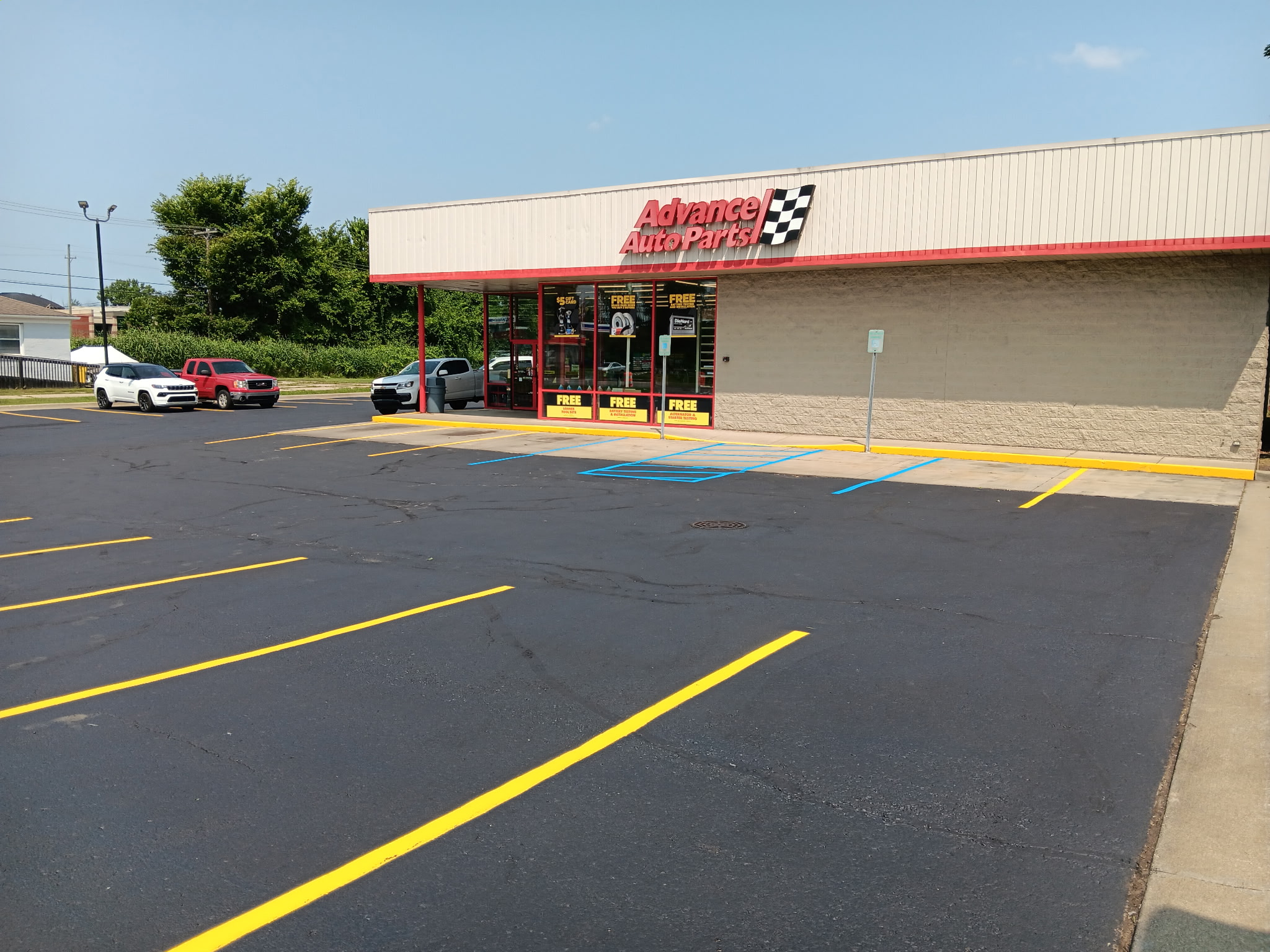 parking lot sealcoating